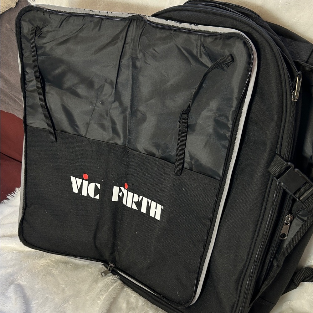 Black Backpack for Men - Picture 3 of 11
